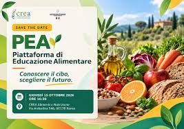 EDUCAZIONE ALIMENTARE: NASCE LA PIATTAFORMA PEA
